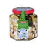 Würfelkäse mit Oliven 
